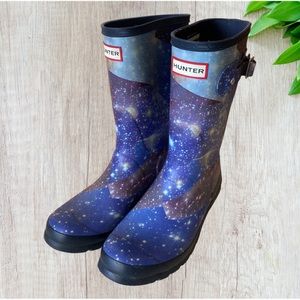 Hunter Boots Galaxy Mid-Height Rain Boots
